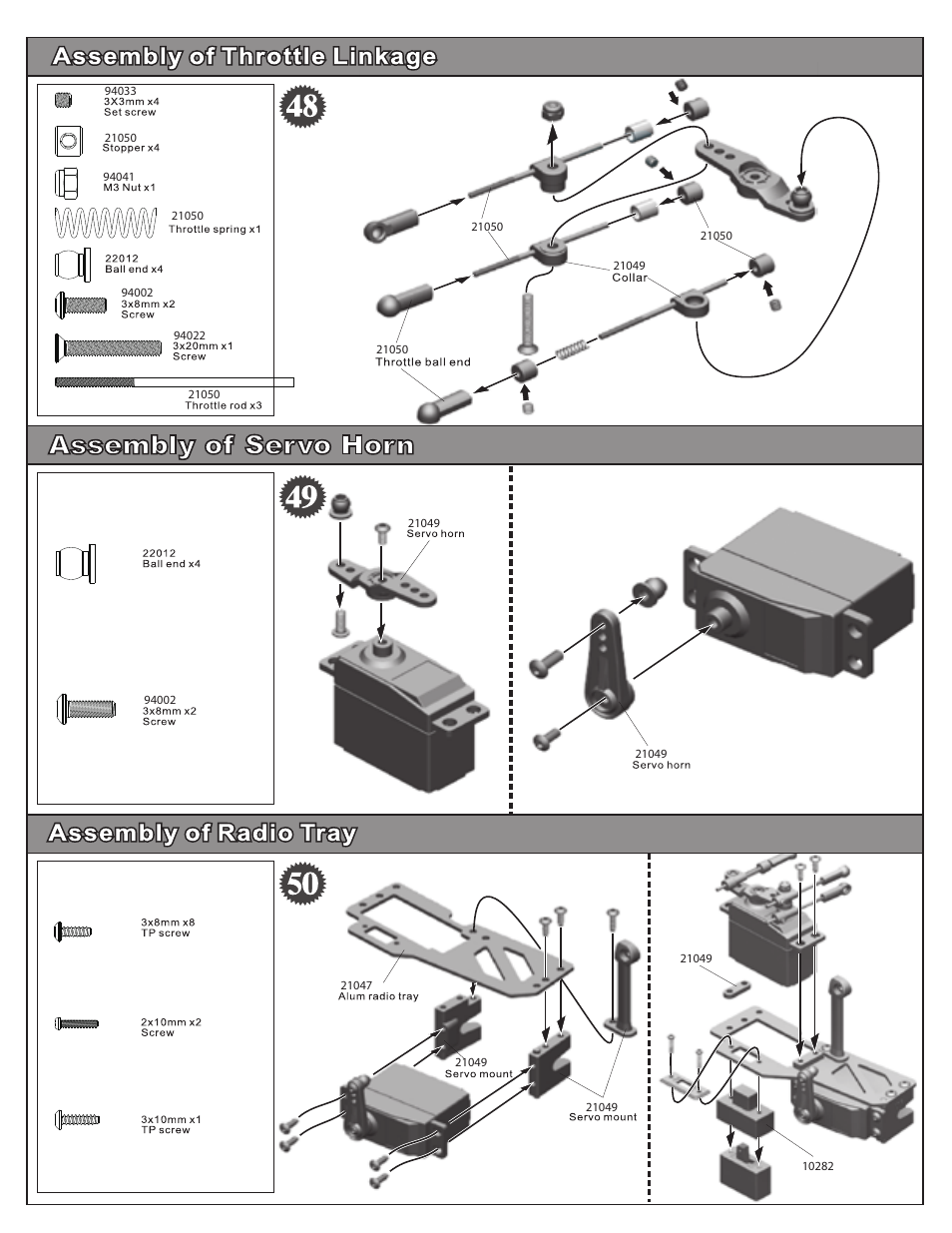 OFNA Racing Hyper 10TT User Manual | Page 30 / 49