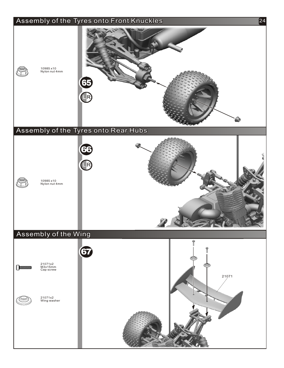 OFNA Racing Hyper Mini ST User Manual | Page 25 / 33