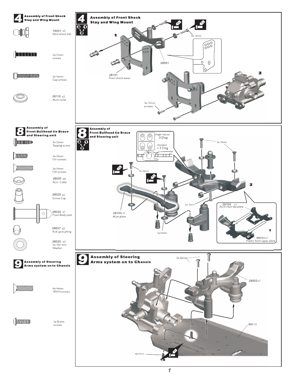 OFNA Racing Hyper Sprint RTR User Manual | Page 3 / 50