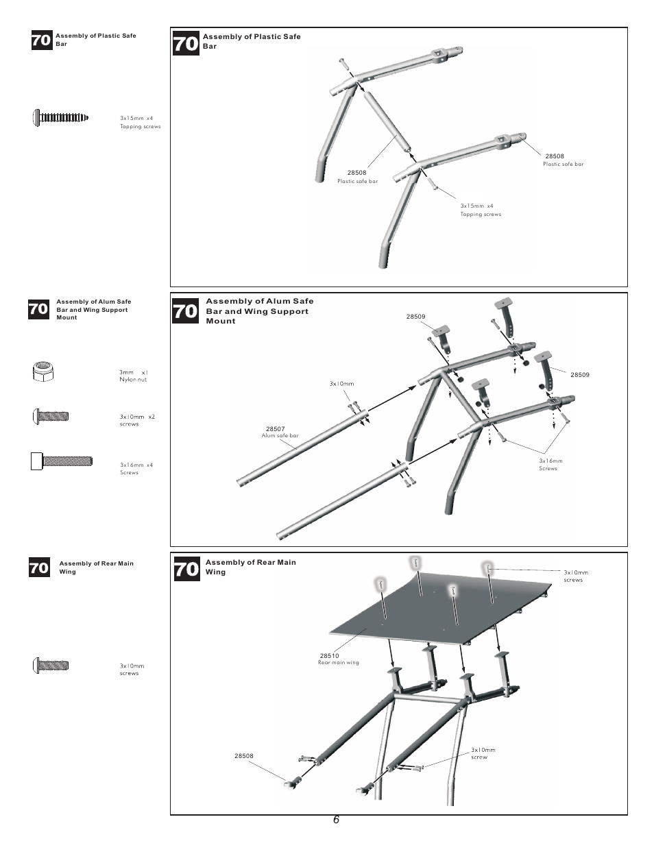 OFNA Racing Hyper Sprint RTR User Manual | Page 8 / 50