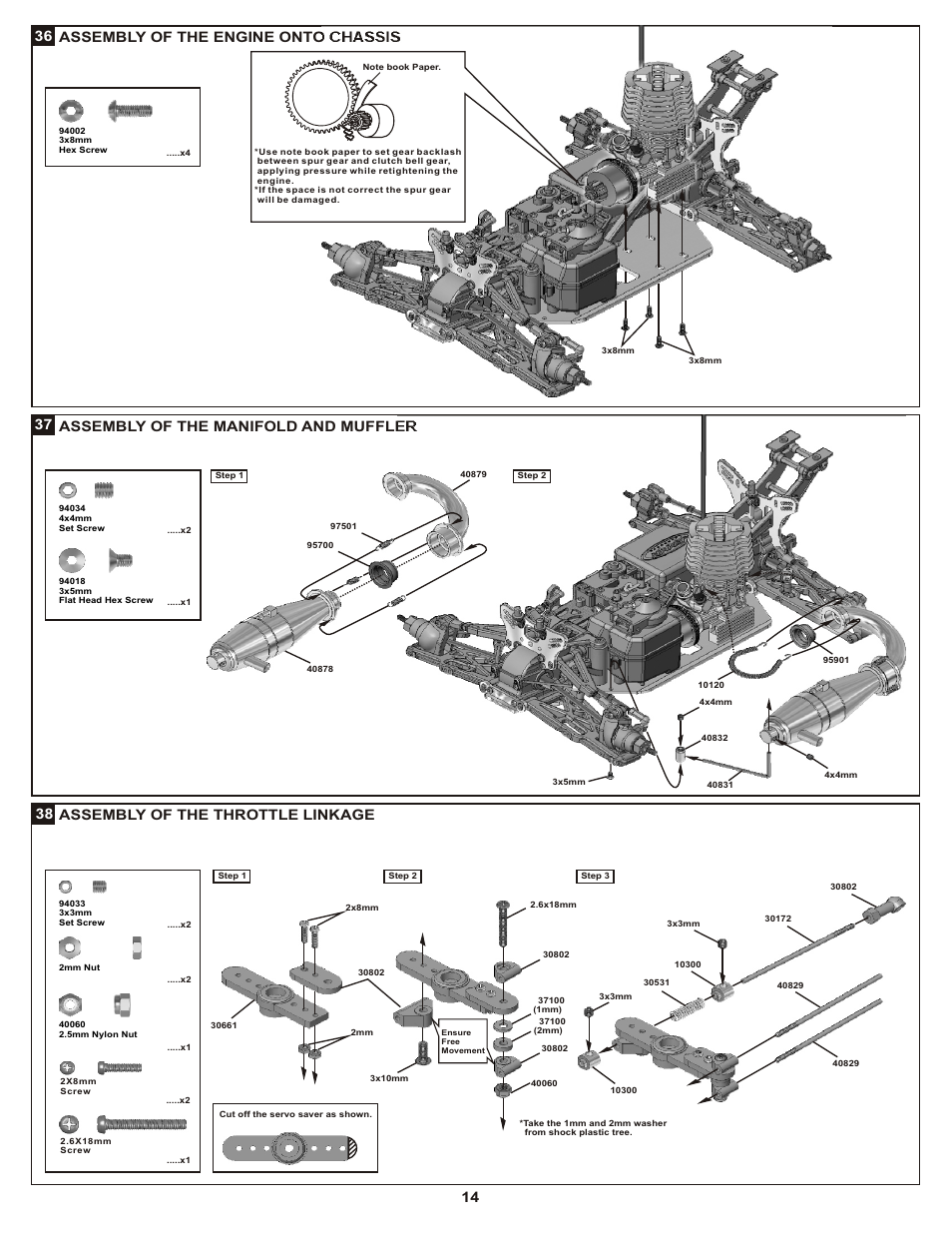 OFNA Racing Jammin CRT .5 Mini User Manual | Page 18 / 37