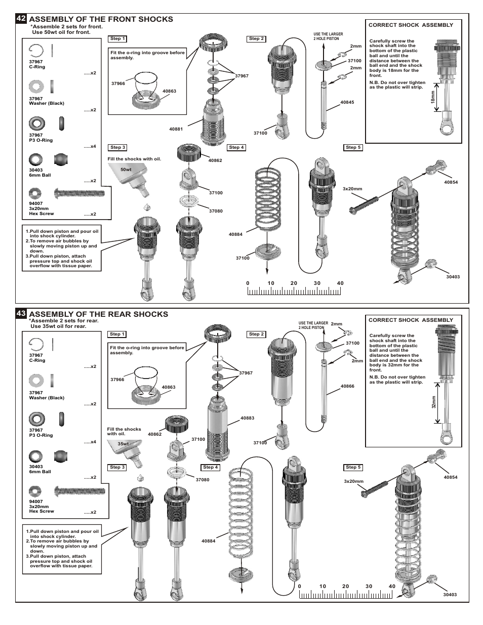 OFNA Racing Jammin CRT .5 Mini User Manual | Page 20 / 37