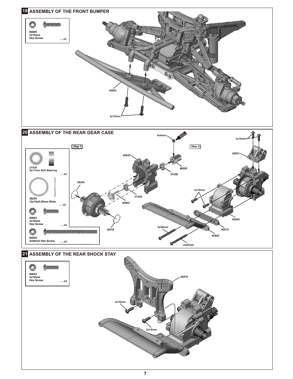 OFNA Racing Jammin SCRT Electric User Manual | Page 11 / 35