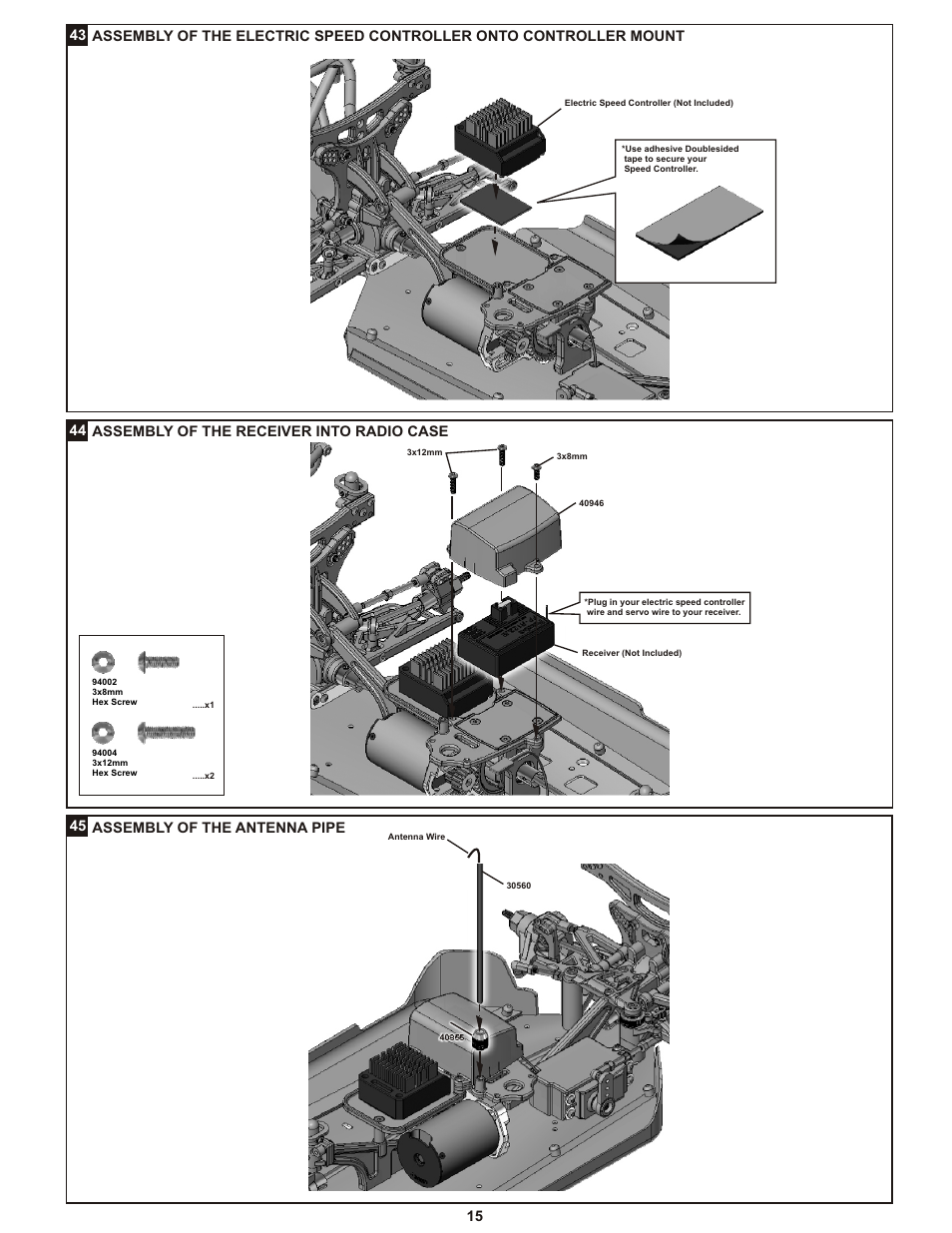 OFNA Racing Jammin SCRT Electric User Manual | Page 19 / 35