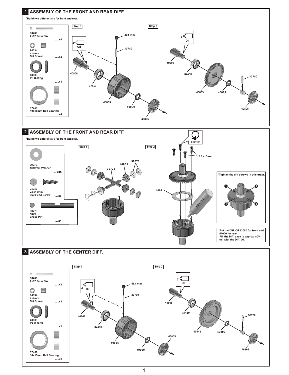 OFNA Racing Jammin SCRT Electric User Manual | Page 5 / 35