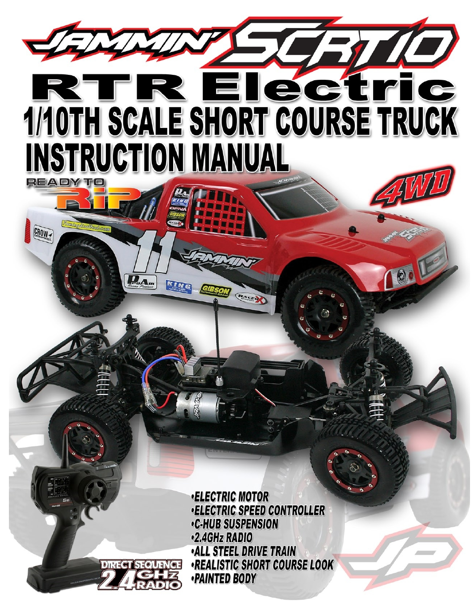 OFNA Racing Jammin SCRT Electric RTR User Manual | 51 pages