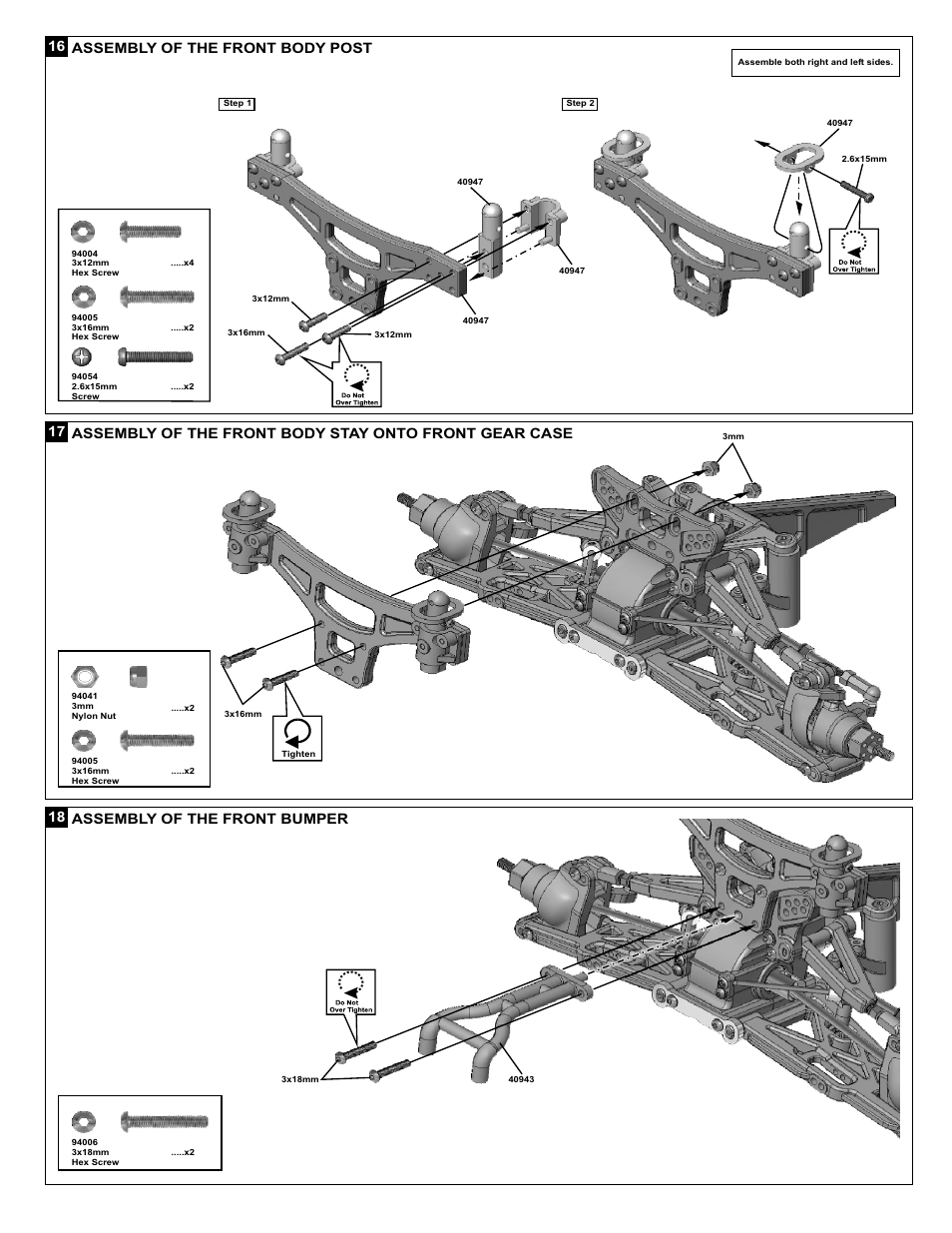 OFNA Racing Jammin SCRT Nitro RTR User Manual | Page 20 / 45
