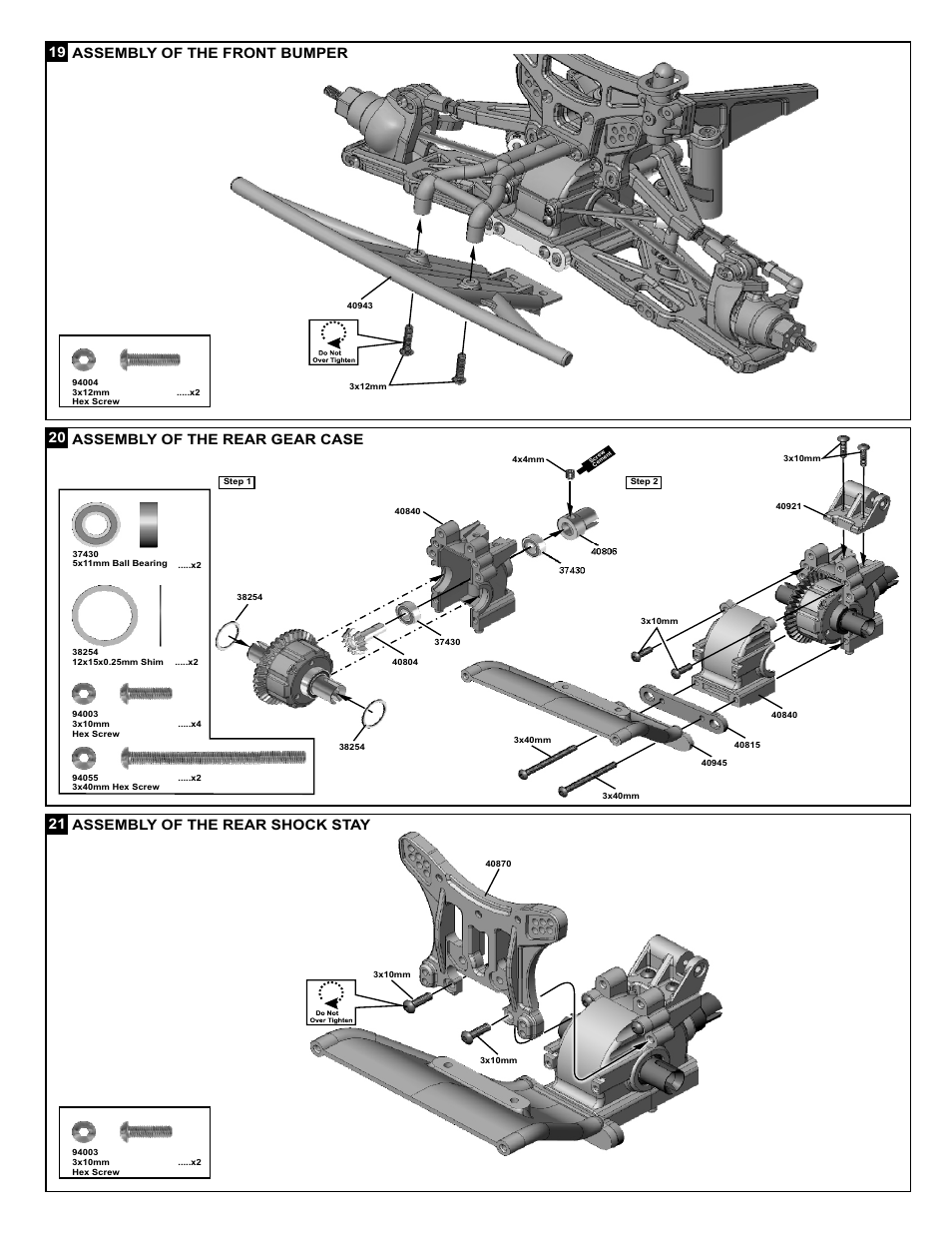 OFNA Racing Jammin SCRT Nitro RTR User Manual | Page 21 / 45