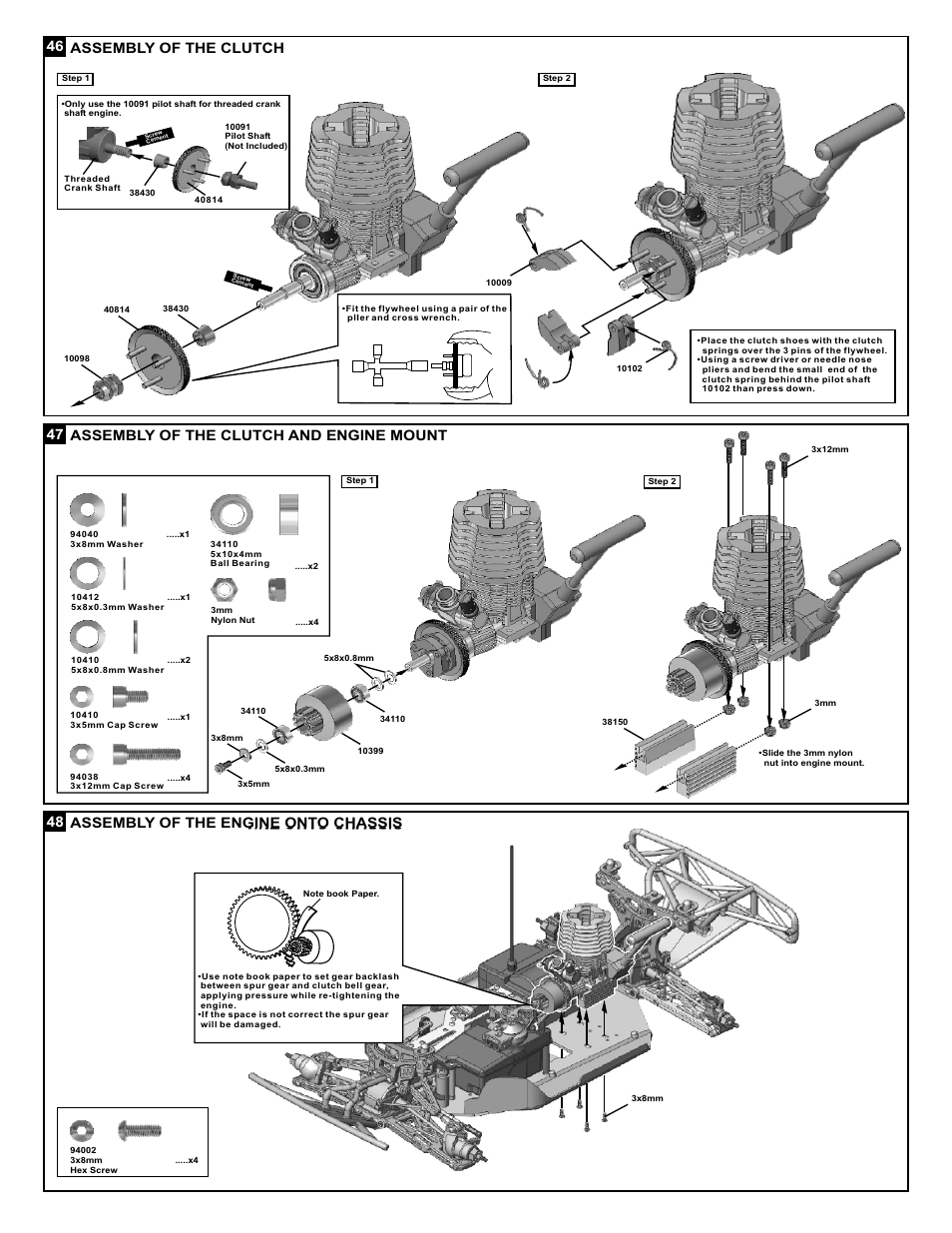 OFNA Racing Jammin SCRT Nitro RTR User Manual | Page 30 / 45