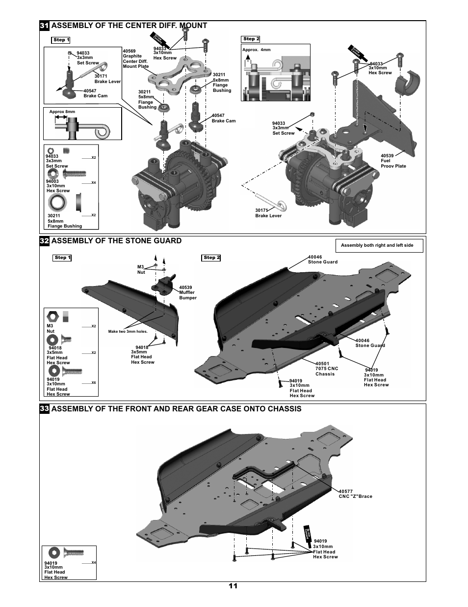 OFNA Racing Jammin X1 CR FTE User Manual | Page 17 / 40