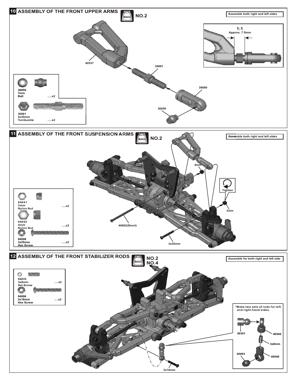 No.2, No.2 no.4 | OFNA Racing Jammin X2 Buggy User Manual | Page 12 / 38