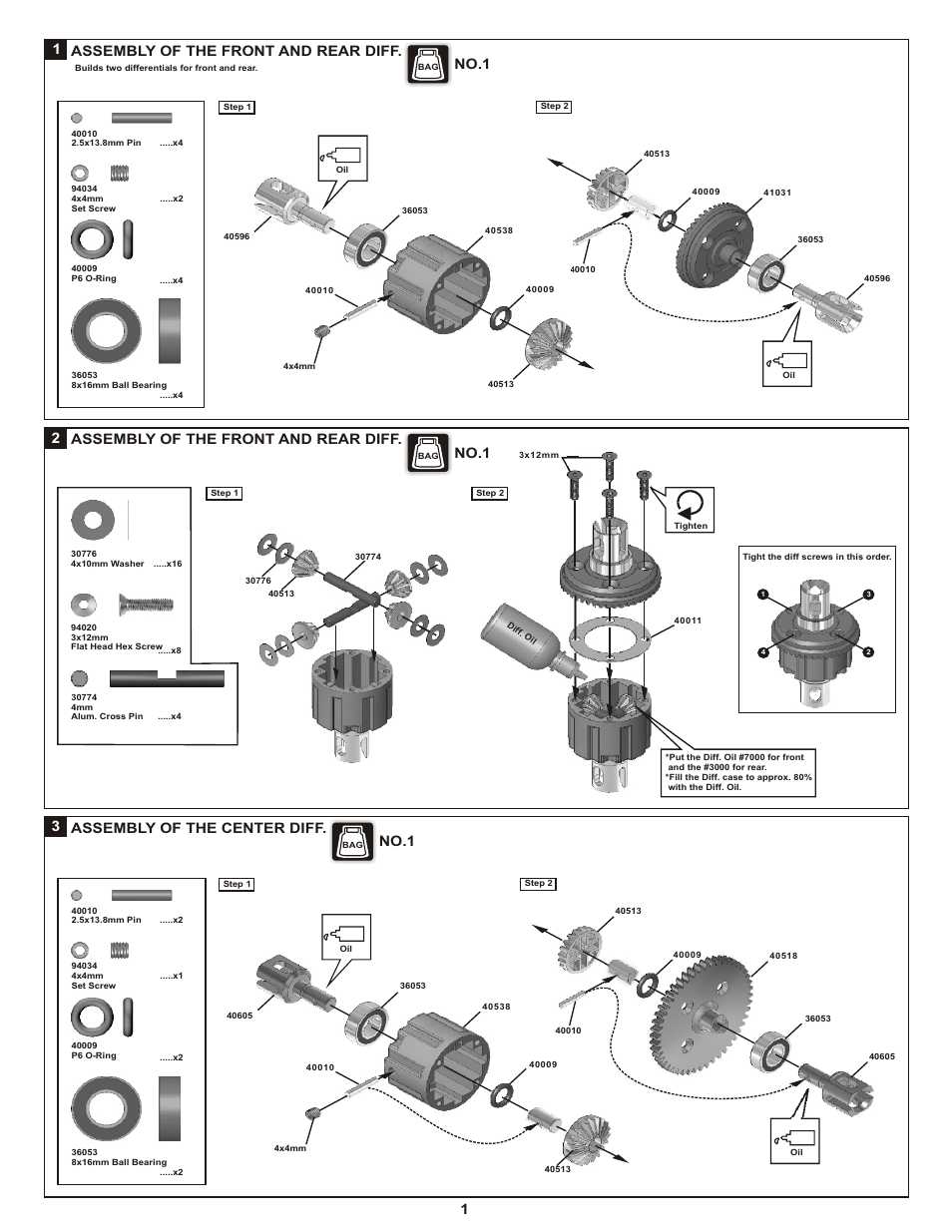 No.1 | OFNA Racing Jammin X2 Truggy User Manual | Page 7 / 35