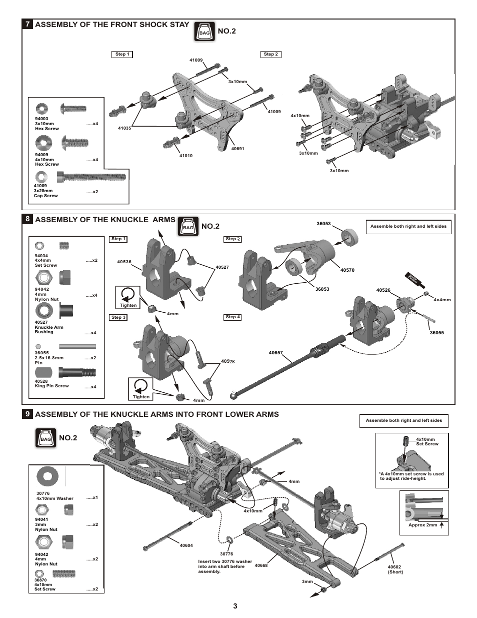No.2 | OFNA Racing Jammin X2 Truggy User Manual | Page 9 / 35
