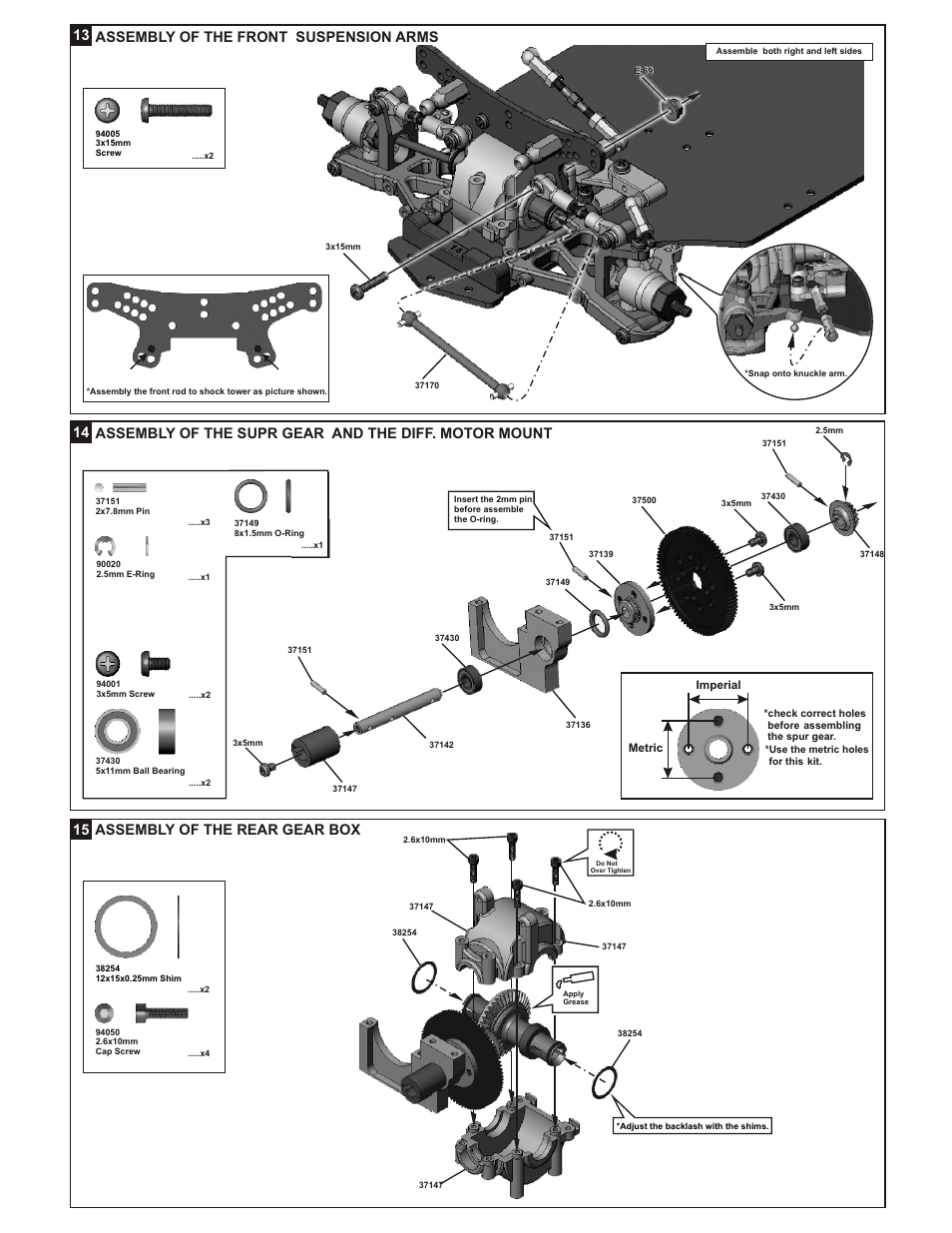 OFNA Racing JL10e User Manual | Page 6 / 19