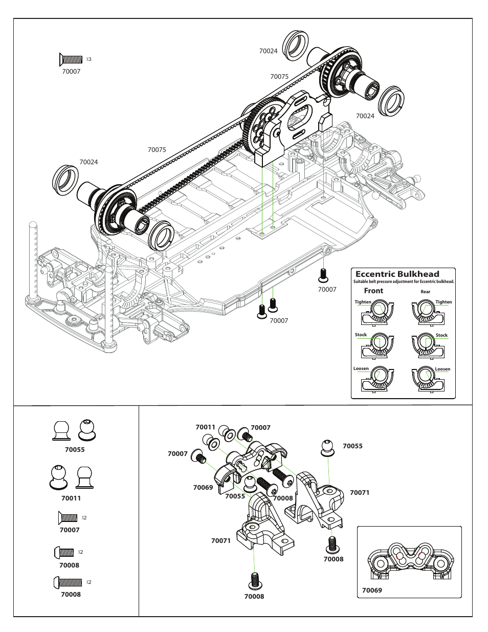 Eccentric bulkhead | OFNA Racing JL12e User Manual | Page 10 / 31