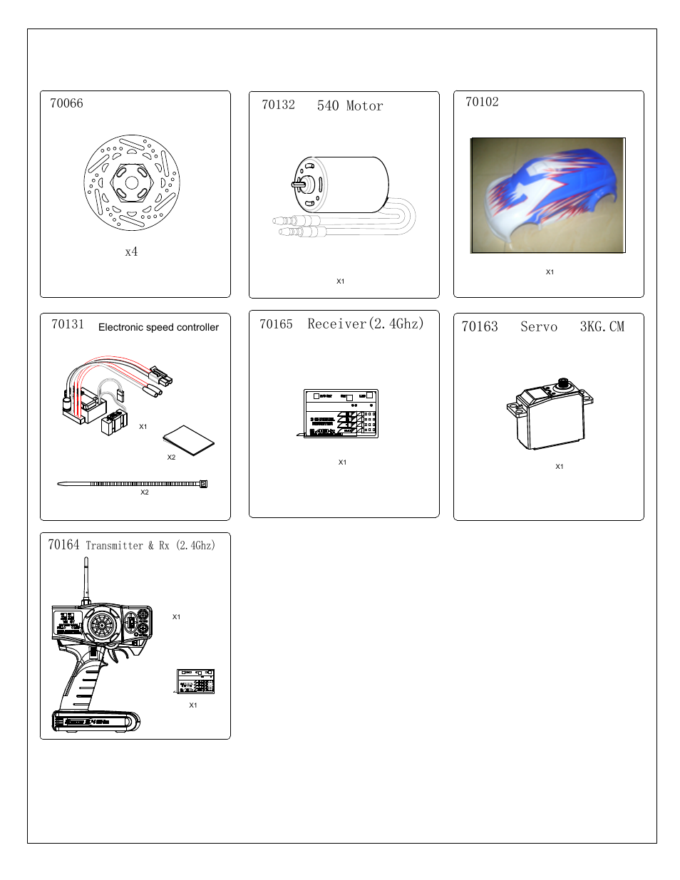 Receiver(2.4ghz) | OFNA Racing JL12e User Manual | Page 27 / 31