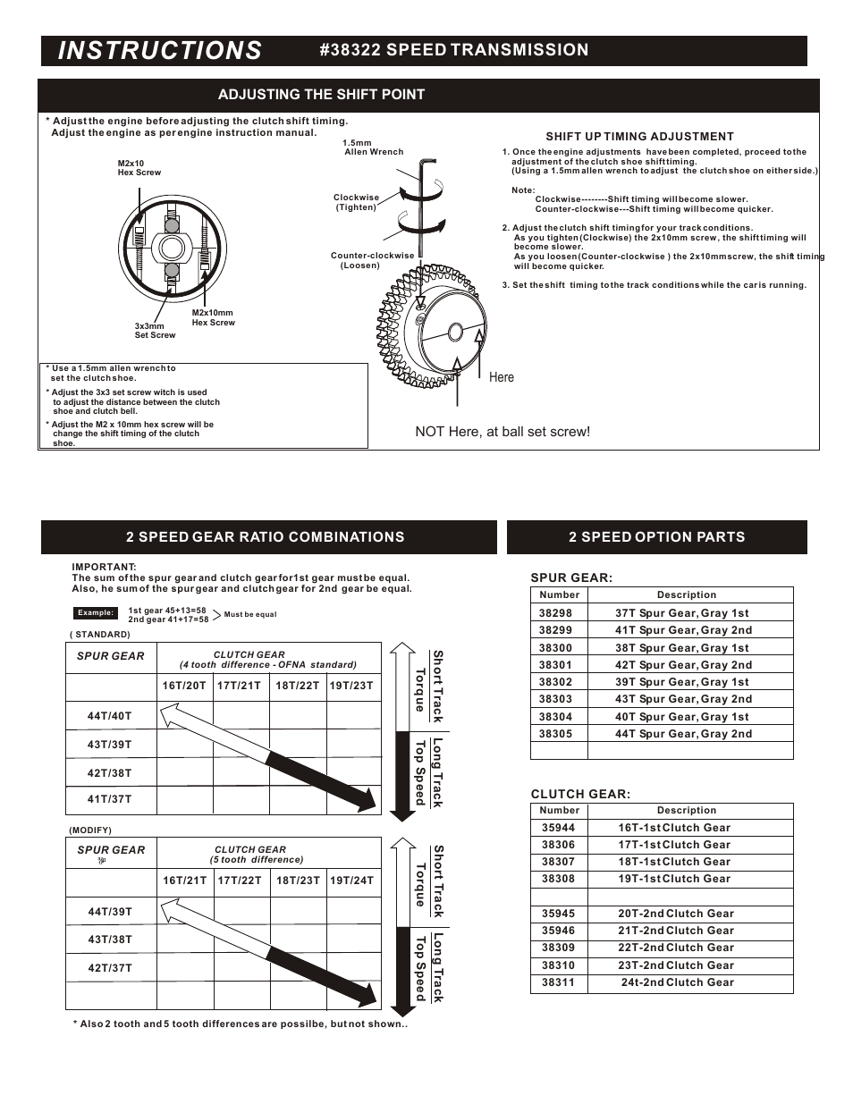 Instructions | OFNA Racing LD3 Pro User Manual | Page 32 / 40
