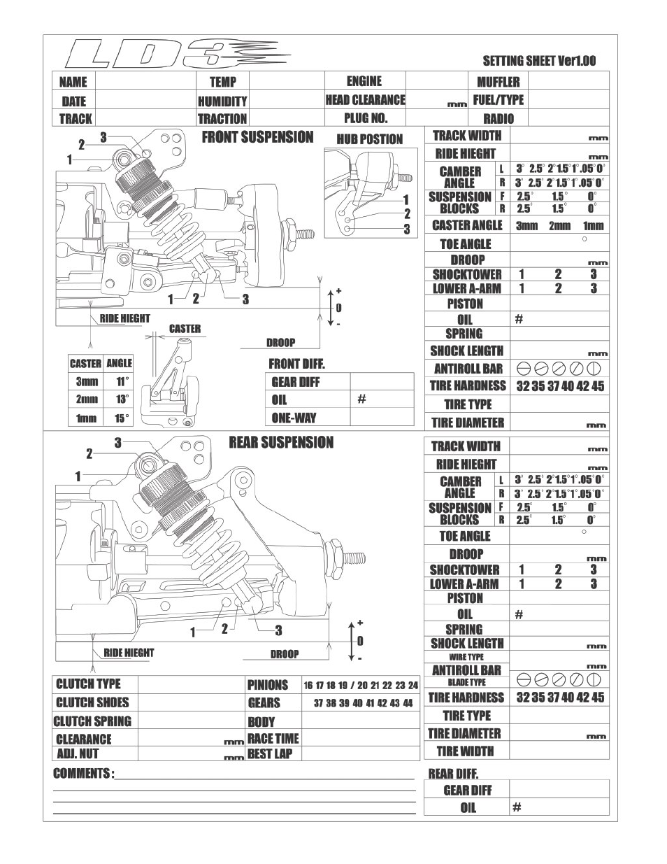 OFNA Racing LD3 Pro User Manual | Page 39 / 40