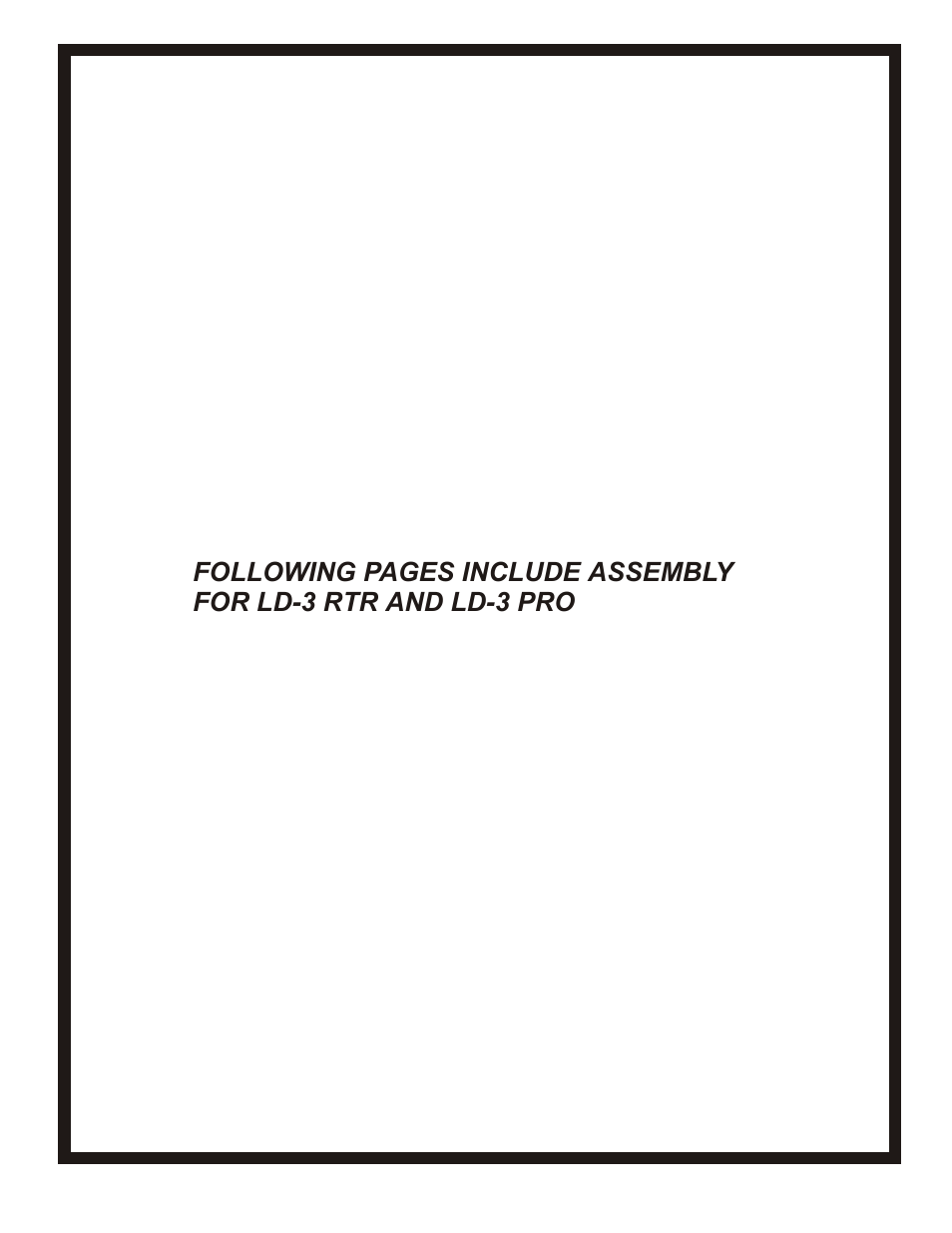 OFNA Racing LD3 Pro User Manual | Page 8 / 40