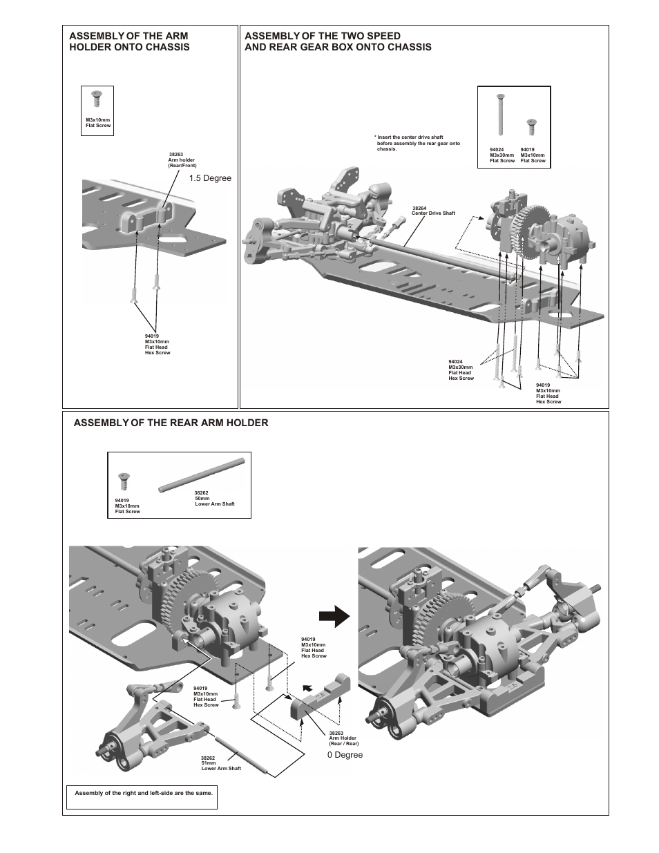 Step 1 | OFNA Racing LD3 RTR User Manual | Page 14 / 32