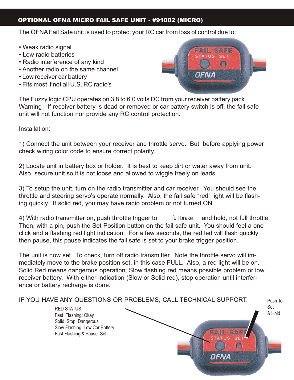 OFNA Racing Mutilator Pro RTR 32 User Manual | Page 32 / 35