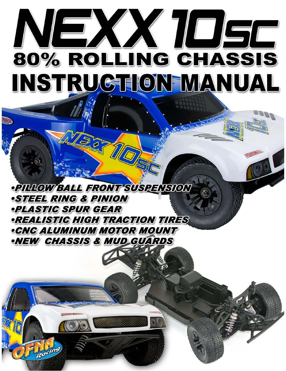 OFNA Racing Nexx10sc User Manual | 40 pages