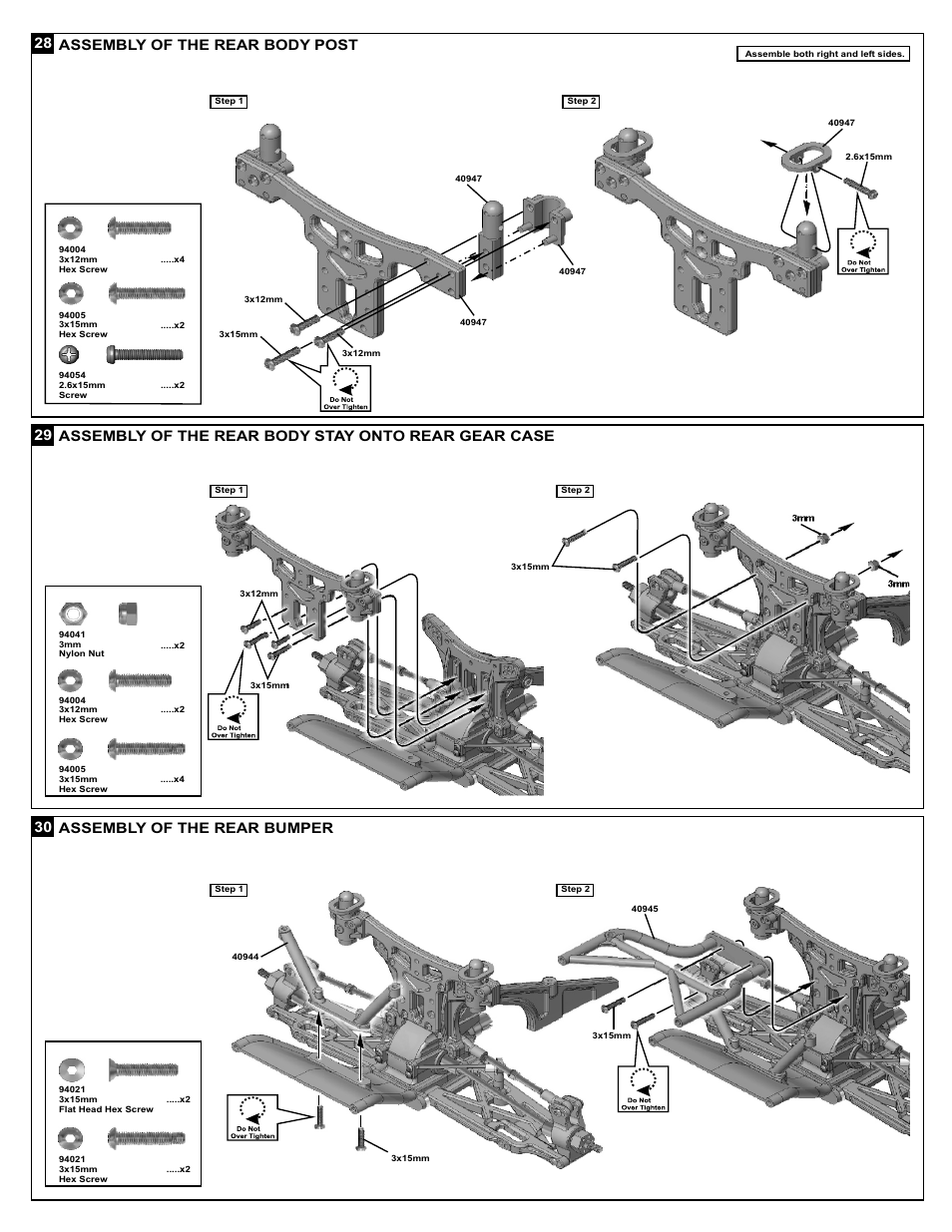 OFNA Racing Nexx10sc User Manual | Page 18 / 40
