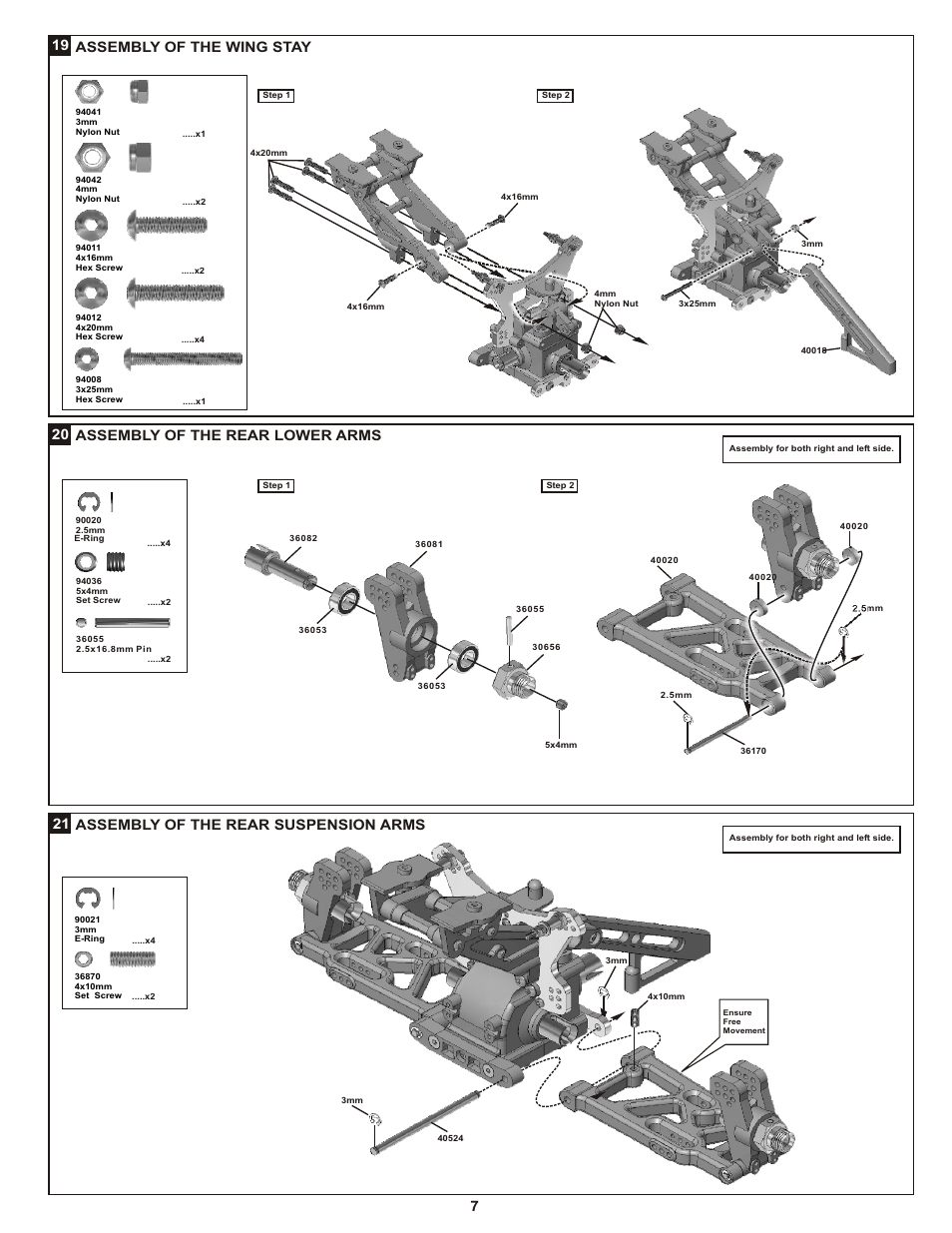 OFNA Racing Picco Offroad User Manual | Page 13 / 31