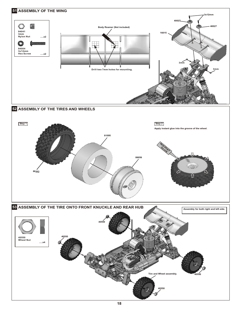 OFNA Racing Picco Offroad User Manual | Page 24 / 31