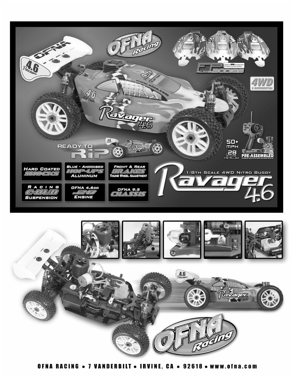 OFNA Racing Ravager User Manual | 45 pages