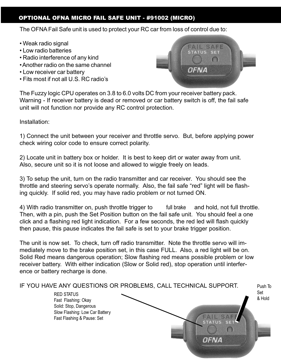OFNA Racing Ravager User Manual | Page 39 / 45