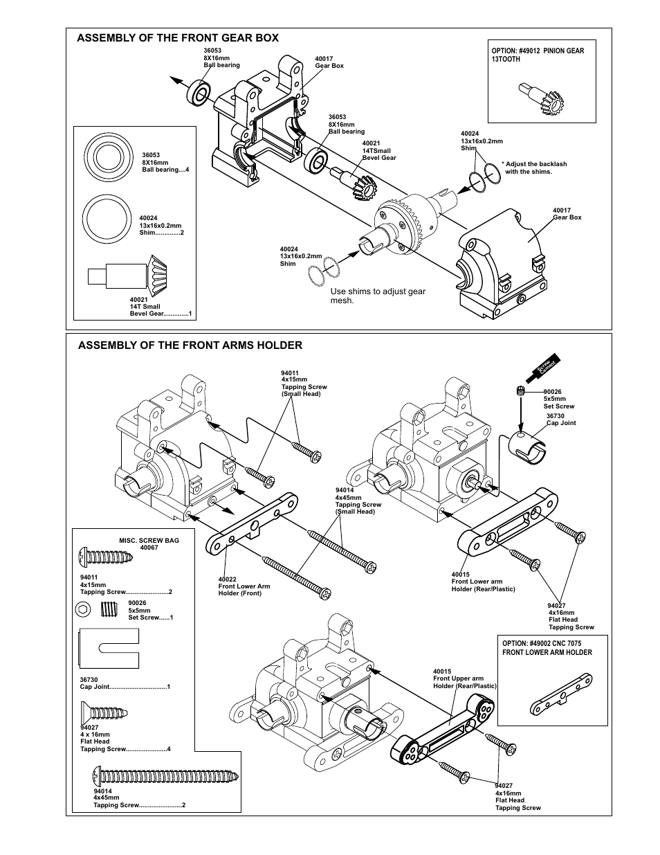 OFNA Racing Ravager User Manual | Page 9 / 45