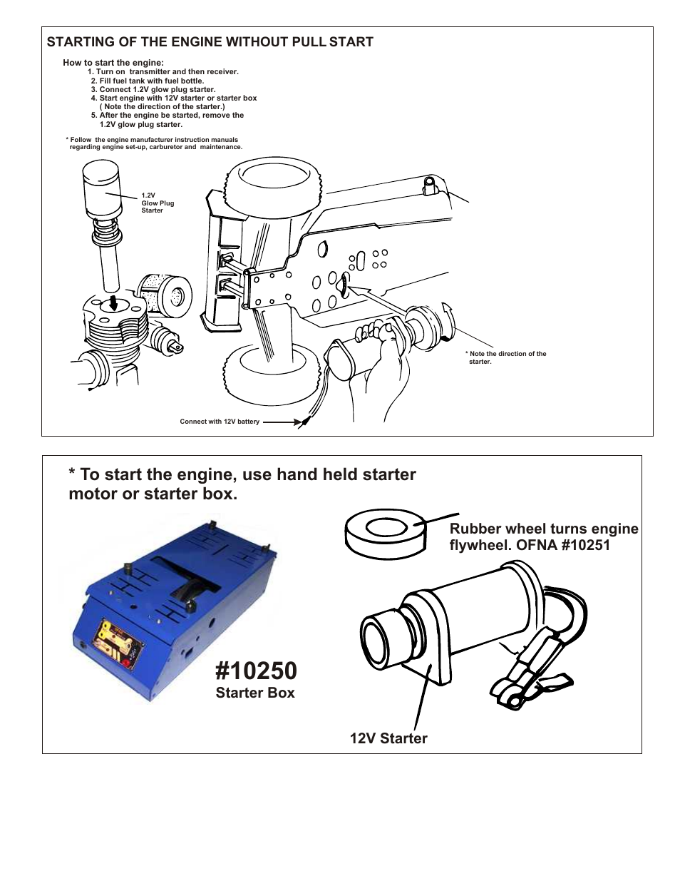 Starter box | OFNA Racing Ultra GTP MBX User Manual | Page 31 / 45