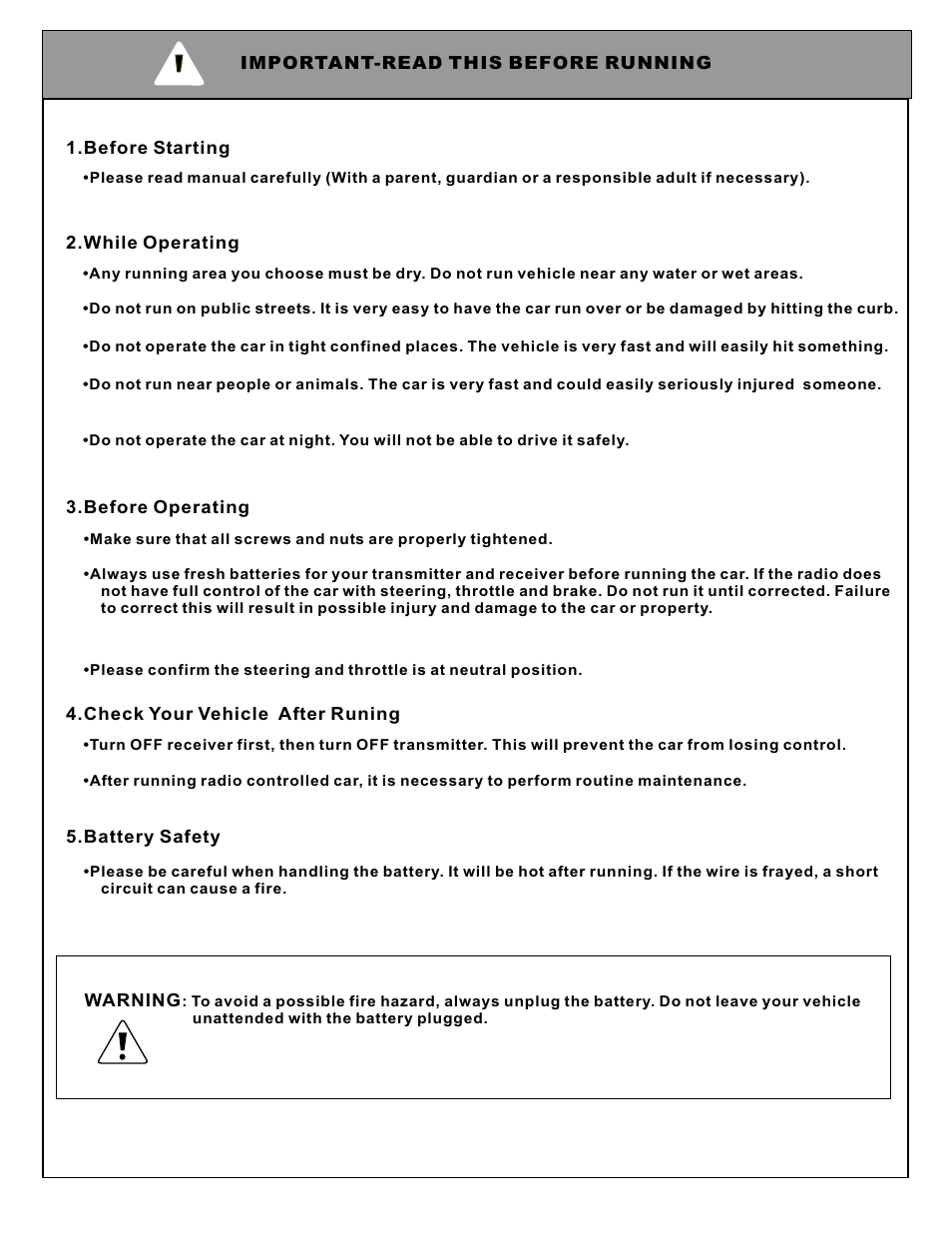 OFNA Racing Ultra GTP2e User Manual | Page 3 / 25