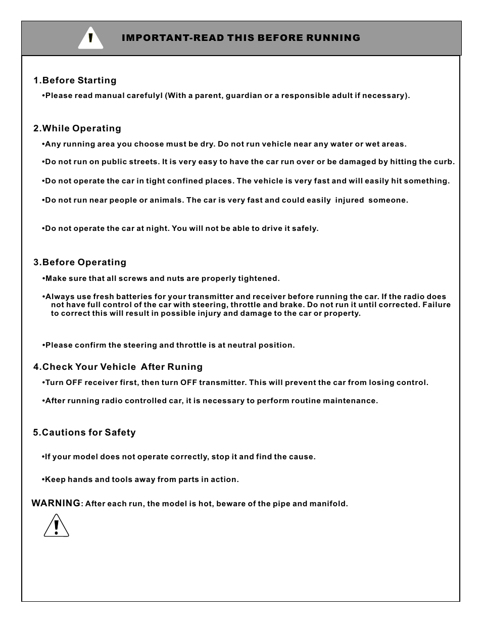 OFNA Racing Ultra LX 2 User Manual | Page 3 / 35