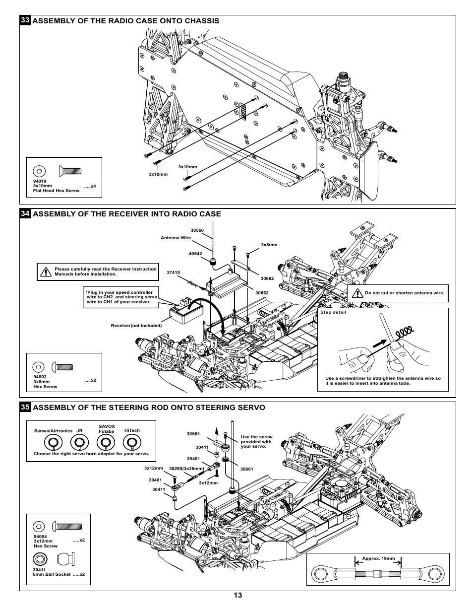 OFNA Racing Ultra LX 2e 80% User Manual | Page 19 / 36