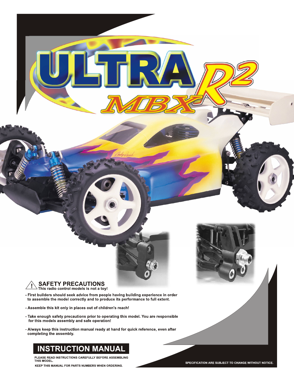 OFNA Racing Ultra MBX R2 User Manual | 31 pages