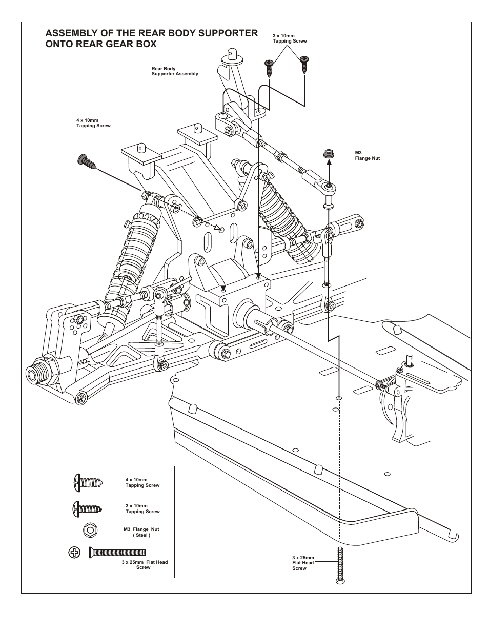 Assembly of the clutch into engine, Assembly of the air filter | OFNA Racing Worlds II User Manual | Page 24 / 35