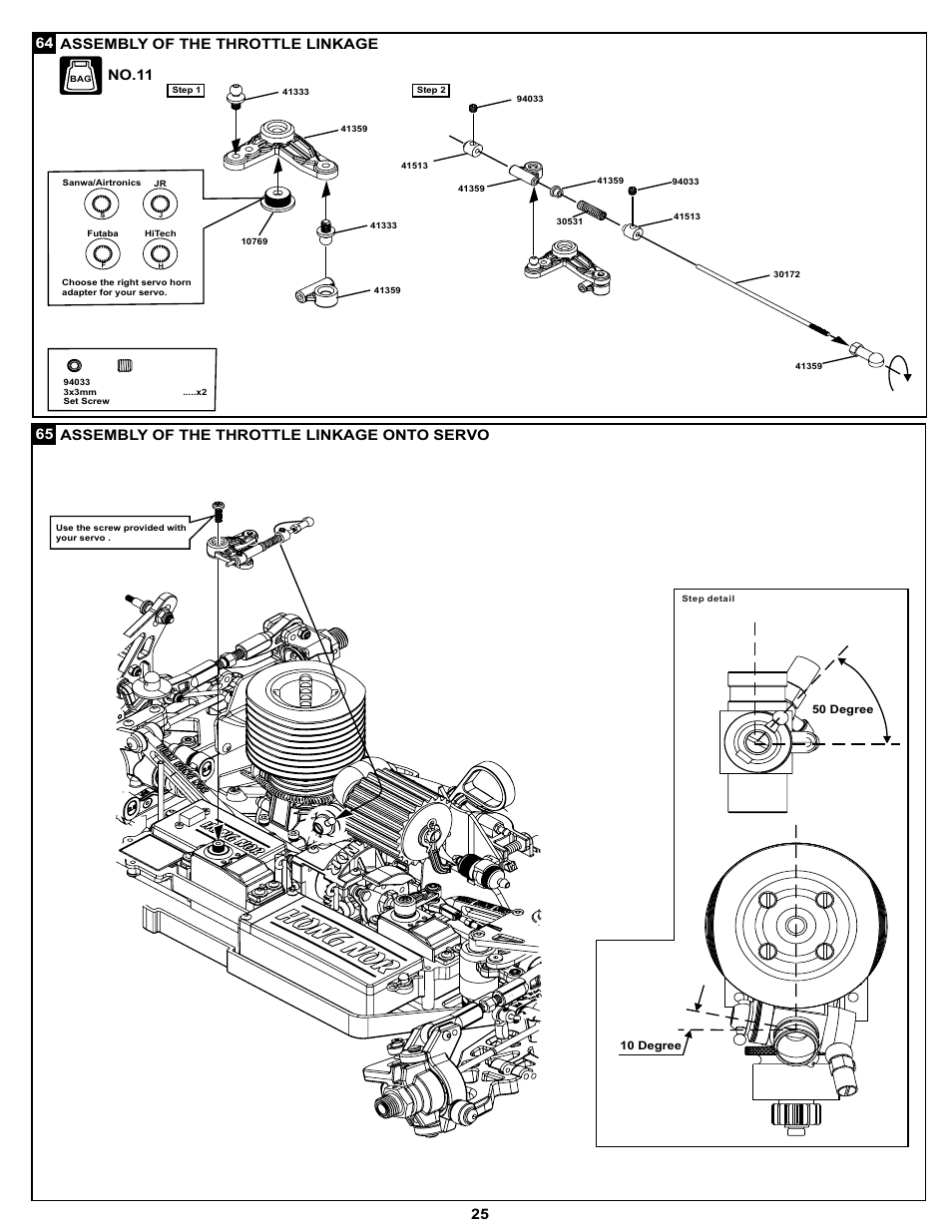 No.11 | OFNA Racing X3 Sabre User Manual | Page 35 / 54