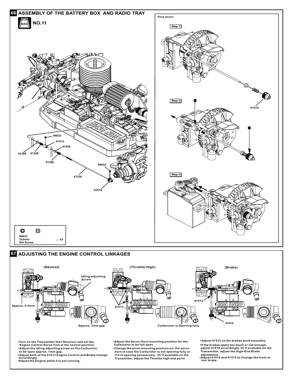 66 no.11 | OFNA Racing X3 Sabre User Manual | Page 36 / 54