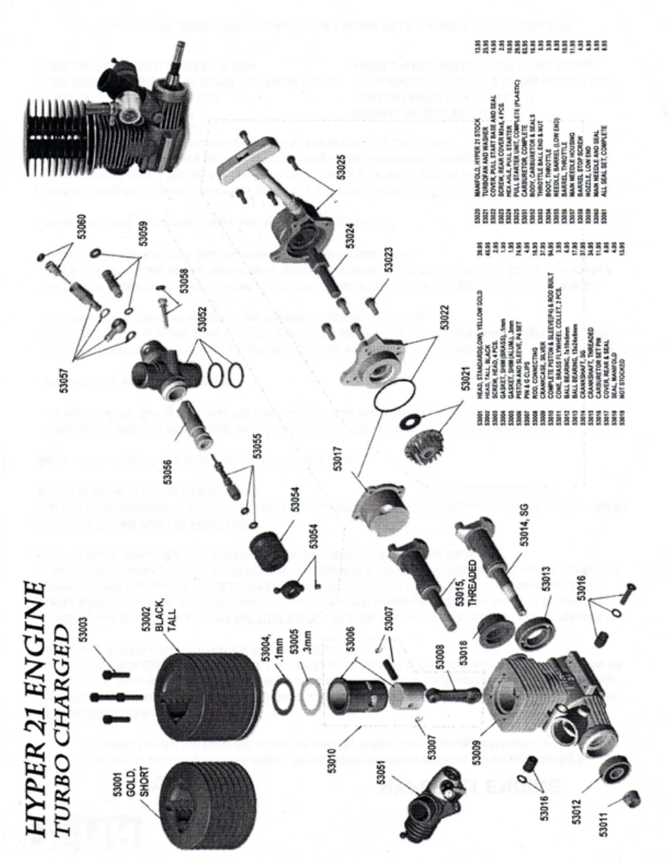 OFNA Racing Hyper .21 User Manual | Page 3 / 4