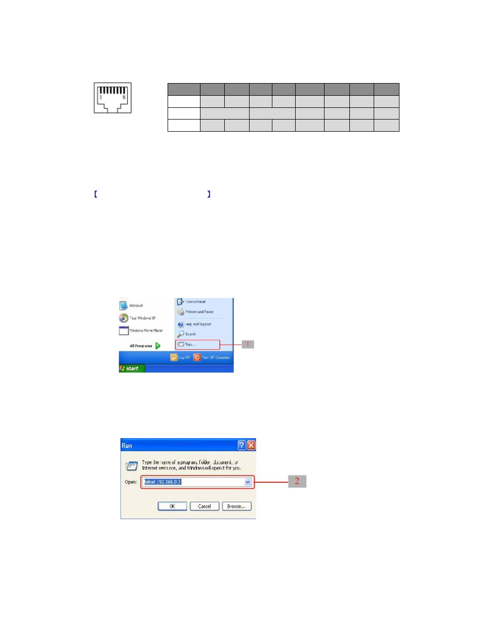 Hexin Technology HXSP-1008B 8-Port RS-485/RS-422 to Ethernet Serial Device Server User Manual | Page 5 / 9