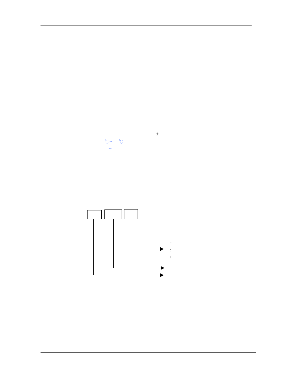 Technical specification of hxjz-863, Model and name | Hexin Technology HXJZ-863 200m-500m Micro Power RS-232/RS-485/TTL to RF Wireless Module User Manual | Page 7 / 8