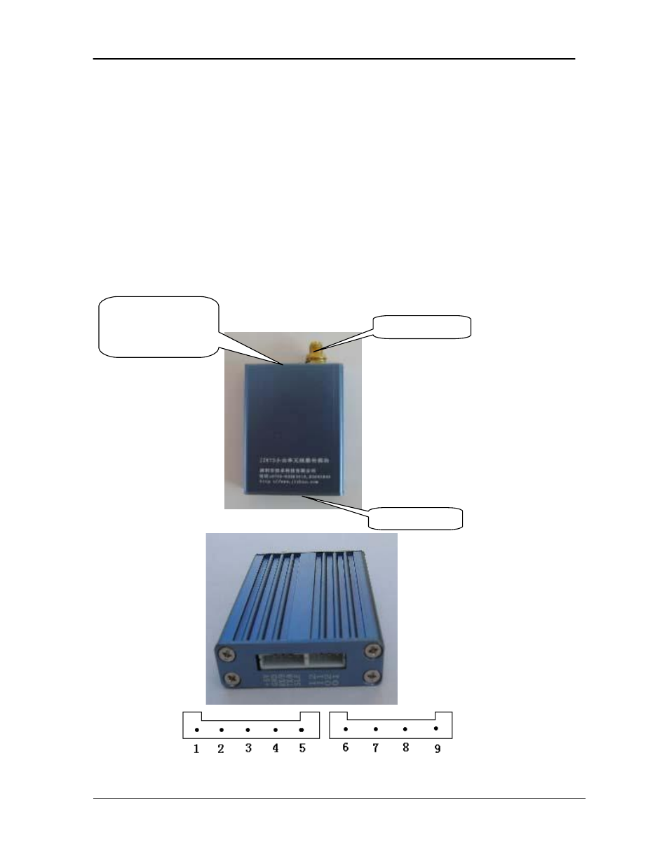 Application of hxjz-882, Dimension | Hexin Technology HXJZ-882 2000m-2500m Low Power RS-232/RS-485/TTL to RF Wireless Module User Manual | Page 3 / 7
