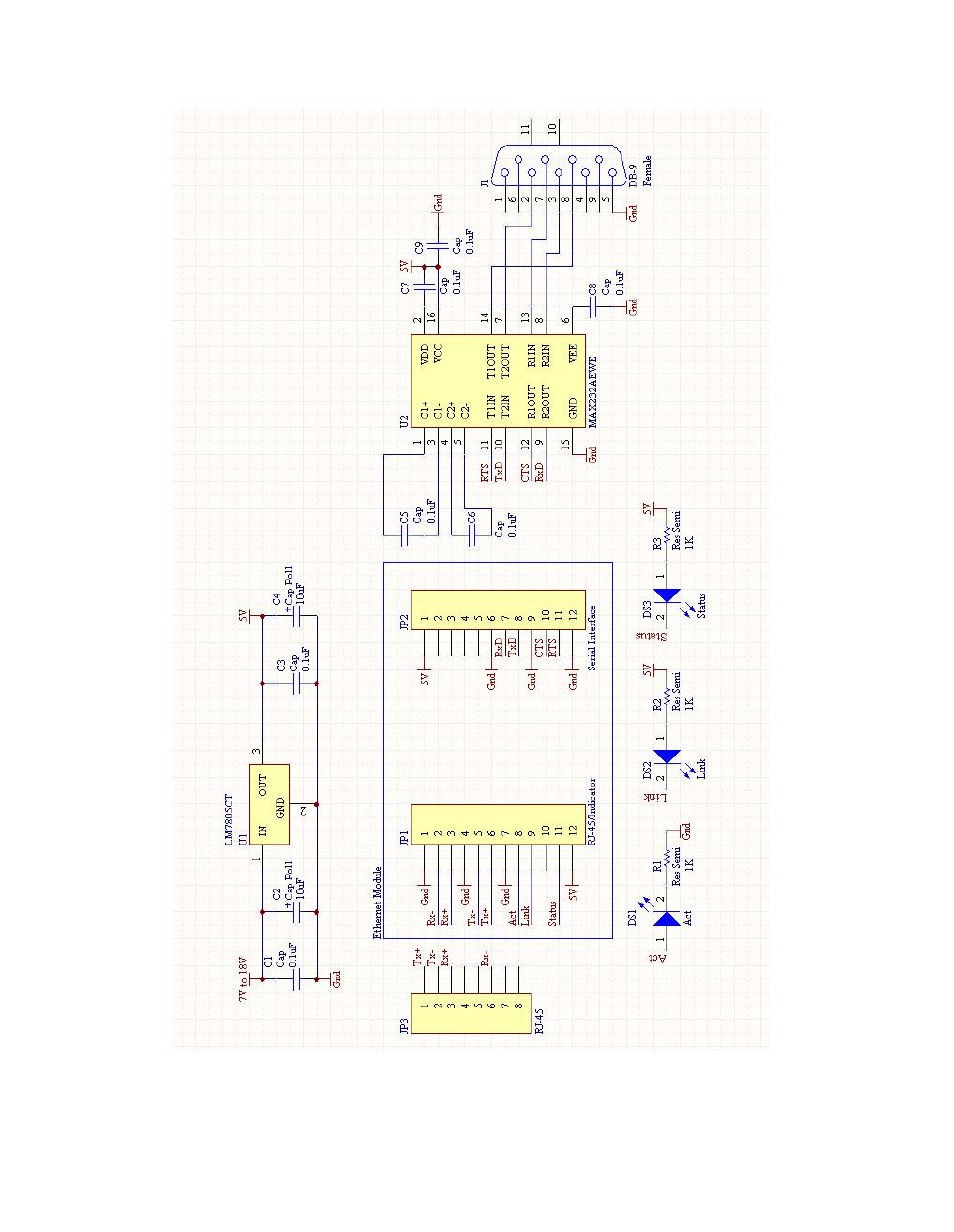 Hexin Technology HXSP-2108E-M TTL Serial to Ethernet Module User Manual | Page 3 / 13