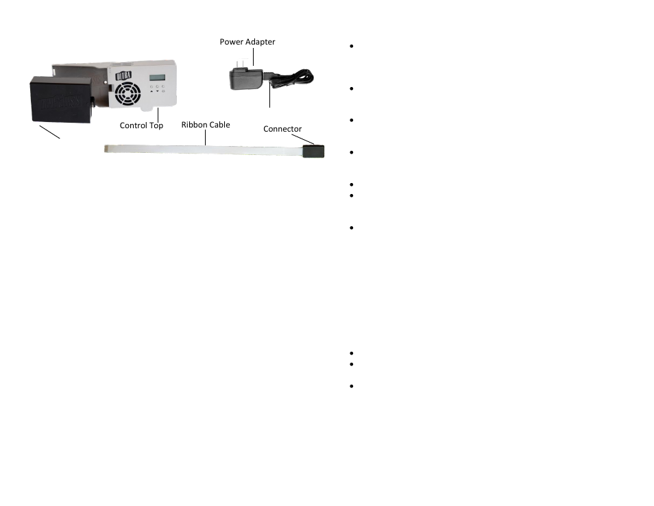 Cigar Oasis ULTRA 2.0 User Manual | 2 pages