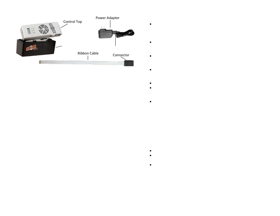 Cigar Oasis EXCEL User Manual | 2 pages