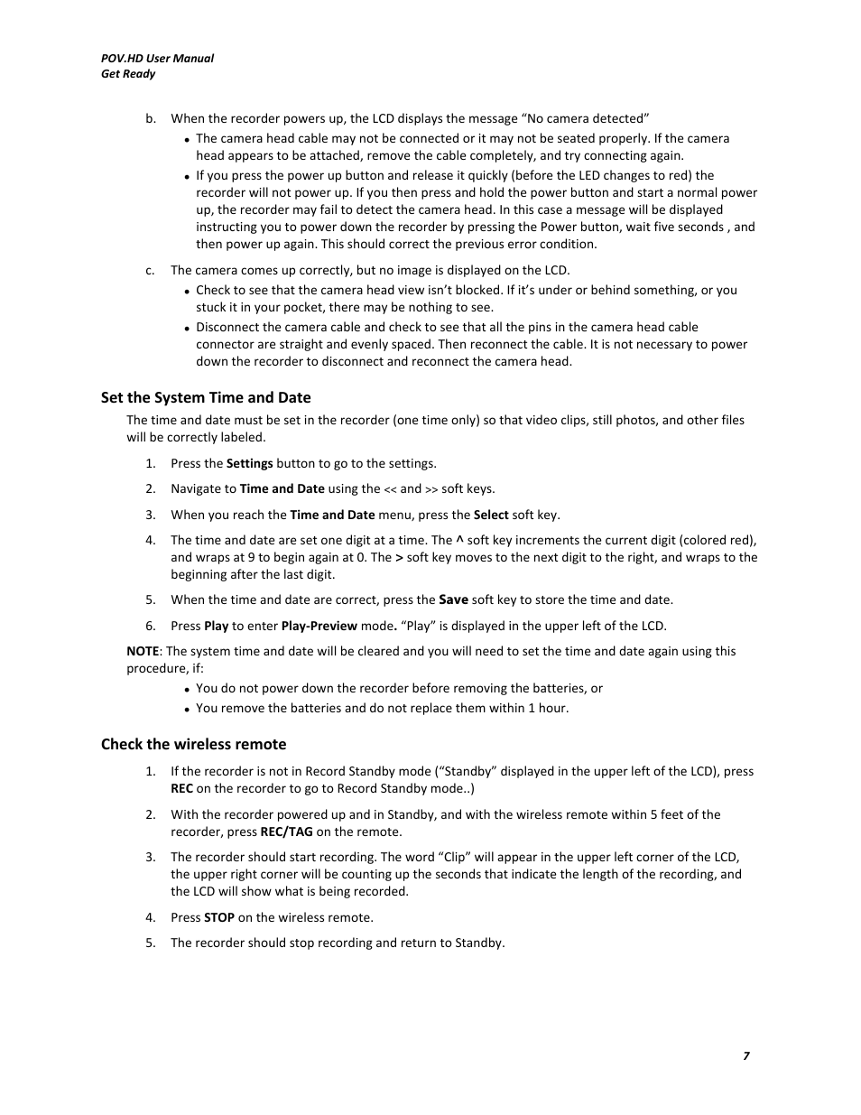 V.I.O. POV.HD User Manual User Manual | Page 10 / 47