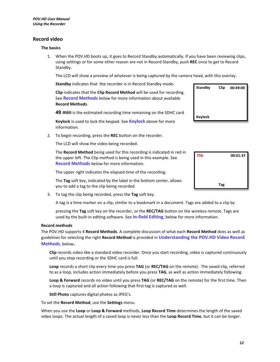 V.I.O. POV.HD User Manual User Manual | Page 15 / 47
