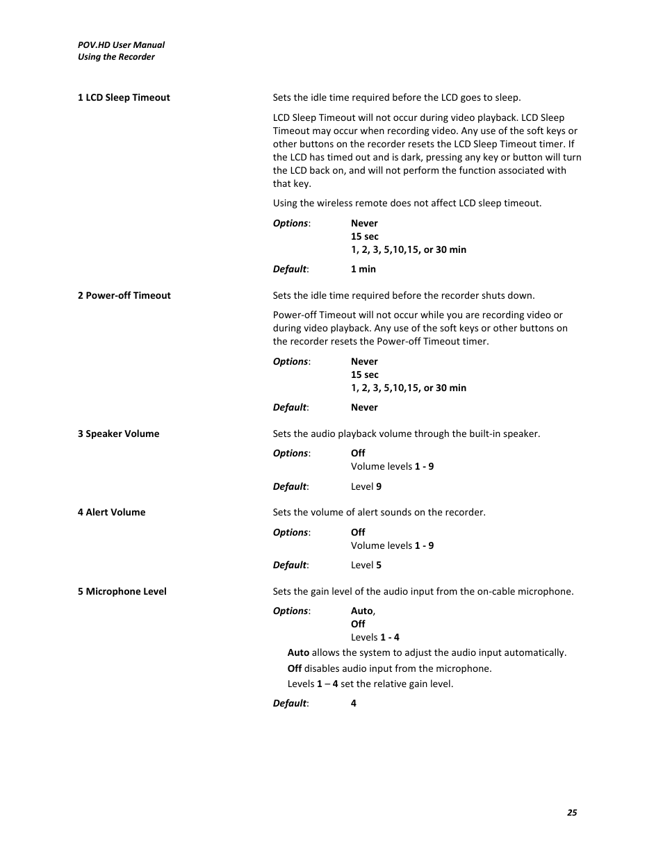 V.I.O. POV.HD User Manual User Manual | Page 28 / 47